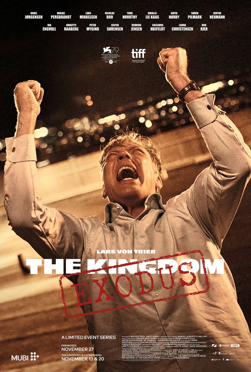 Lars von Trier is back.

Watch the first trailer for #TheKingdomExodus as @MUBI unveils its release plans this winter: bit.ly/3rdkAA9