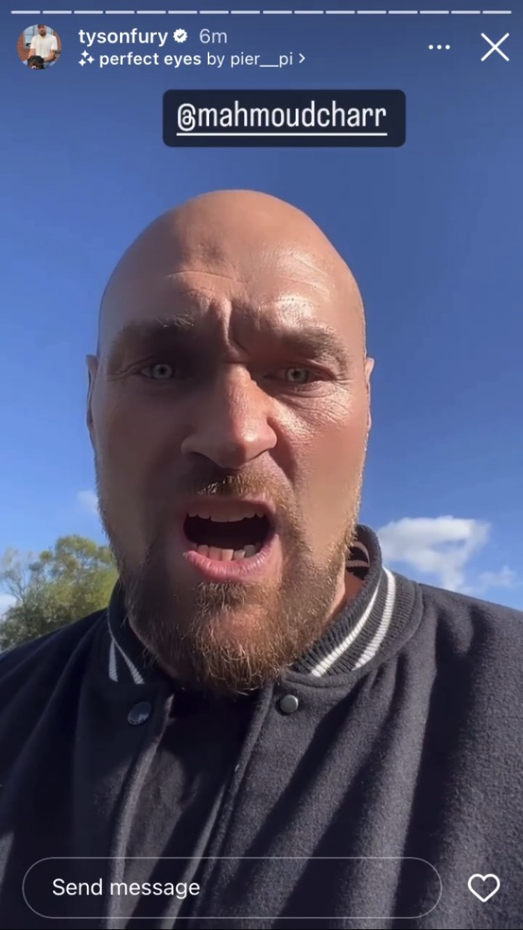 Michael Benson on Twitter "‼️ Tyson Fury now once again claiming that