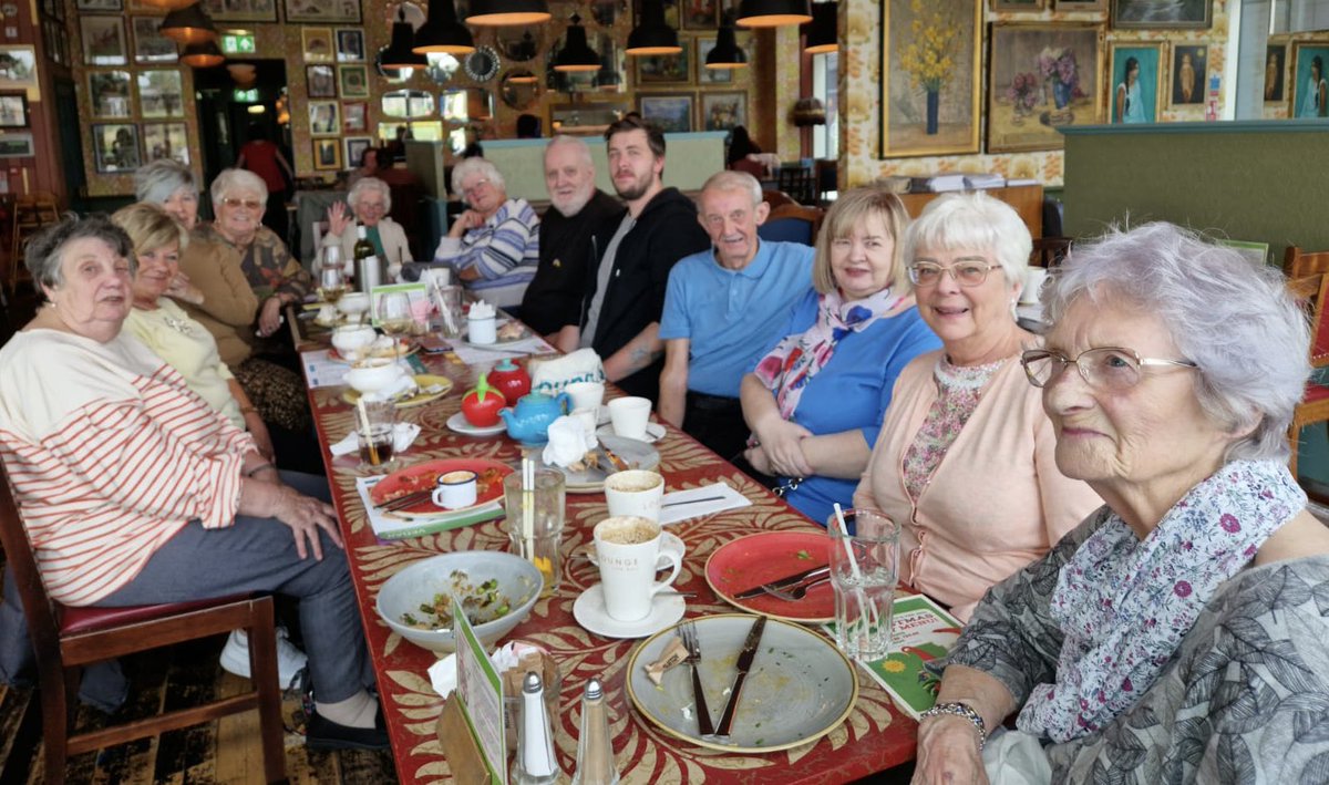 SHAPELancashire's tweet photo. We went to Temping Bowling in Chorley  this week with Ravensthorpe and Harewood. Two of the women had not played for 40yrs -a great time was had by all. We then went onto Calico lounge for lunch-  funded by @placesforpeople https://t.co/FhRoydWbCB