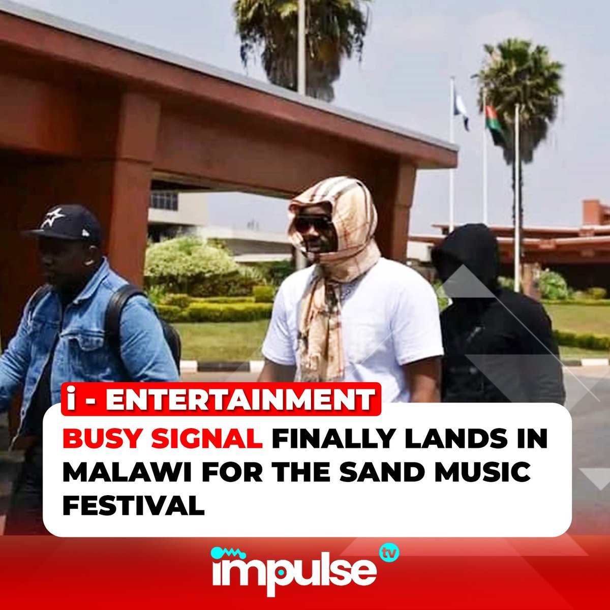 ImpulseMw's tweet photo. But signal has jetted in Malawi through KIA.
Jamaica's Busy Signal is set to perform at the Sand Music Festival which is scheduled to take place at Kambiri Beach in Salima From 30th September to 2nd October 2022.
 #lake #news #Africa #malawi #impulsetv #music  #concert #world https://t.co/8Ym7BMELSB