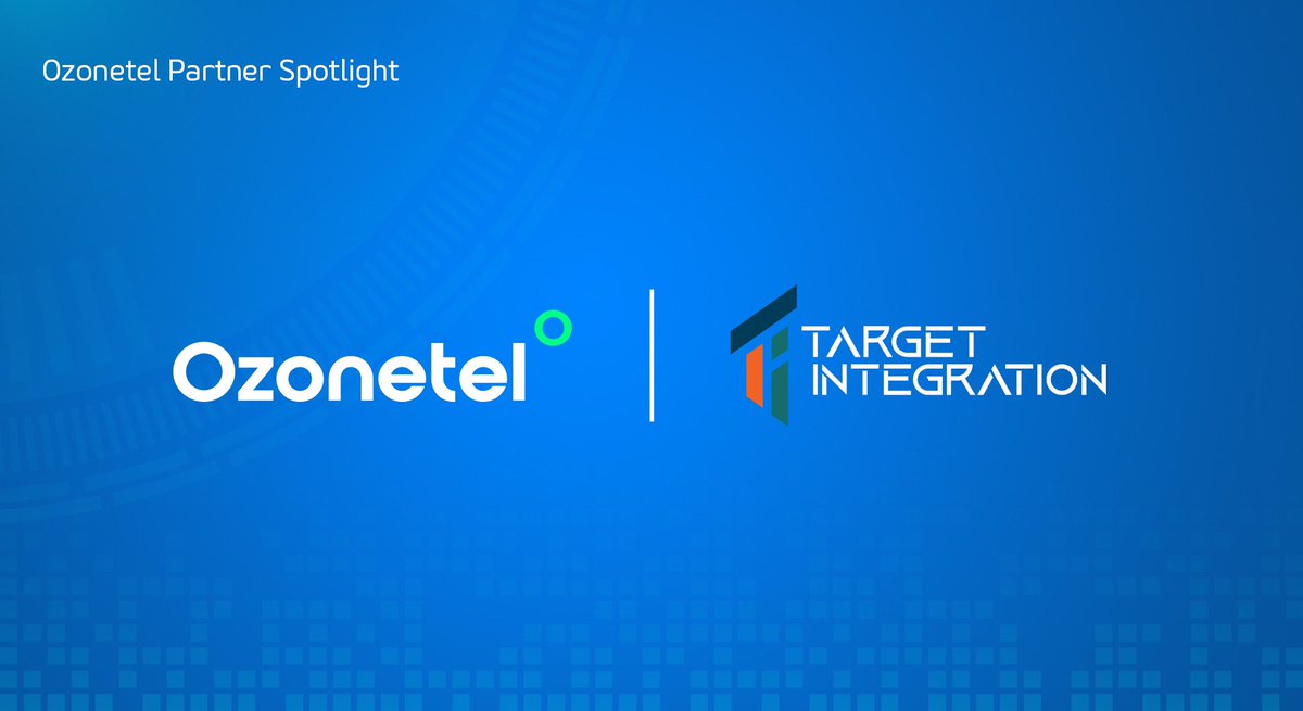 Ozonetel's tweet photo. How can we help a brand unlock their full potential &amp; deliver amazing #CX? 
This critical question drives all our innovations &amp; efforts.
Our resolve to make this happen is strengthened by our partnership with @TargetInt 🤝 Together, we’re proud to help businesses move forward!👏 https://t.co/5AIlqQdqbp
