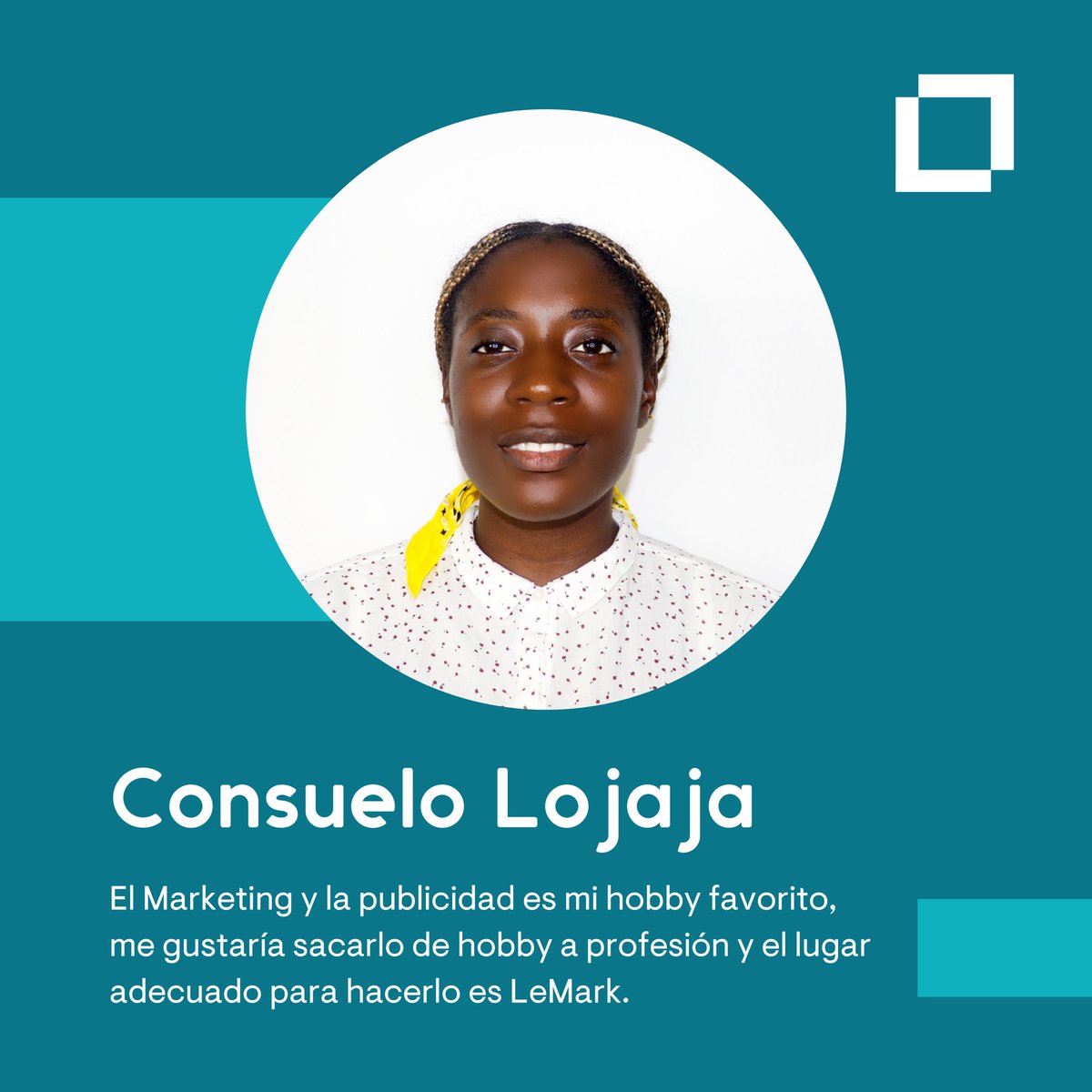 LemarkEg's tweet photo. Este pasado Lunes dimos comienzo a nuestro programa de formación de becarios en materia de marketing digital y ventas, donde tendrán acceso a material didáctico, lecciones y prácticas para desarrollarse en esta profesión. #LeMark #Marketing #Ventas #Malabo #GuineaEcuatorial https://t.co/3zHAgsPDnn