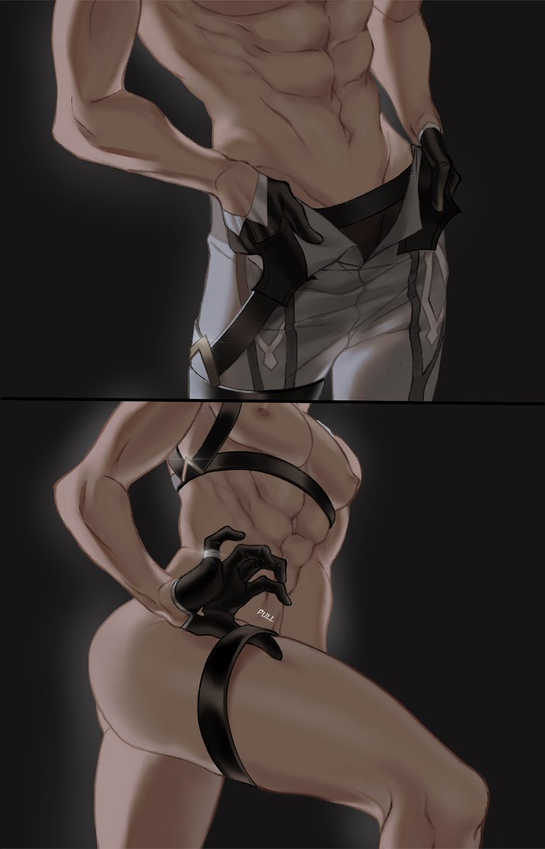 ClosedBoa's tweet photo. as for 20k, have a striptease from childe #capitaru https://t.co/r9zmWNlFHi