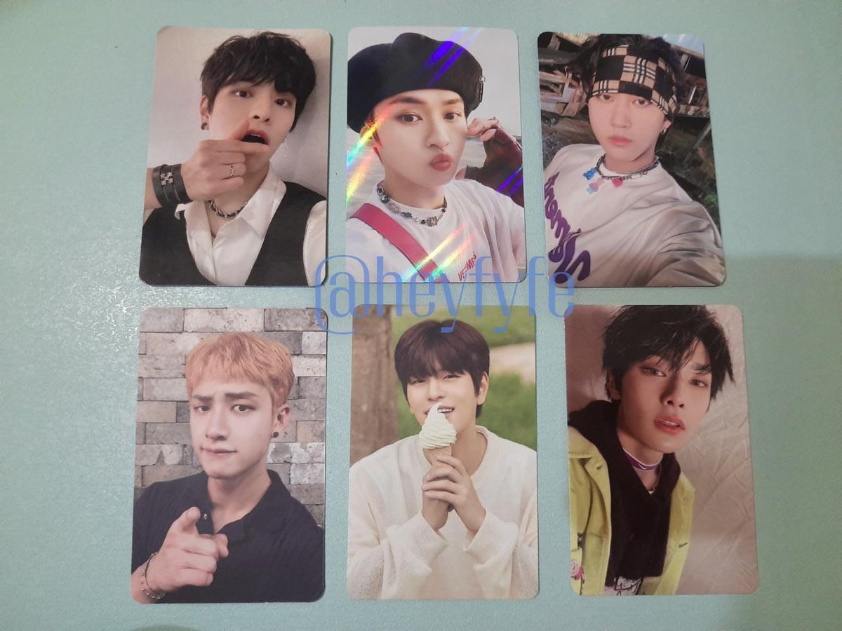 heyfyfe's tweet photo. ‼️HELP RT‼️
꒰  WANT TO SELL ✦ ꒱

photocard Stray Kids 
~ Lee Know Makestar
~ Bangchan Noeasy
~ Changbin Noesy
~ Seungmin Noeasy
~ Seungmin Nacific
~ I.N Oddinary

📍ready ina , Jakarta Utara

(✅️) good condi semua
(✅️) include packing dll pokoknya itu harga udah bersih ya https://t.co/K1066GqT2U