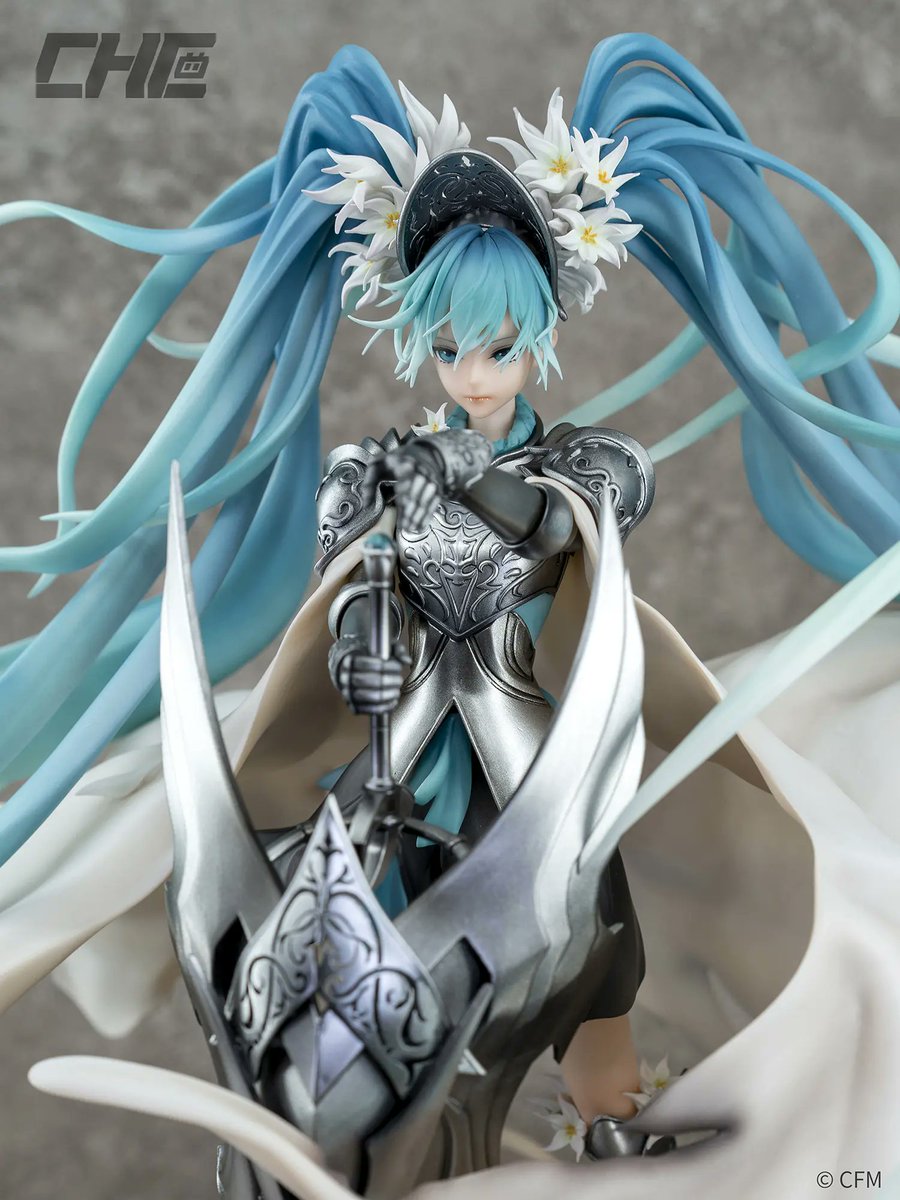 Ruru_Berryz's tweet photo. 【CHINA HOBBY EXPO 2022 Prototype Contest】

Hatsune Miku Knight Ver.
「Character Vocal Series 01: Hatsune Miku」

※Prototype : Taicoon Studio

#CHE #初音ミク 
#HatsuneMiku https://t.co/2EYFeenUBL