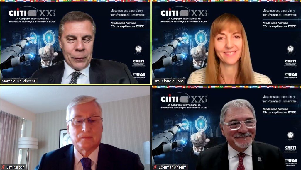 Ciiti's tweet photo. Comenzó el #CIITI 2022 y promete ser una edición inolvidable 😊

#ciiti #congreso #tecnologia #innovacion #informatica #apertura #emprender #robotica #arquitectura #cibercultura https://t.co/orH7daHAms
