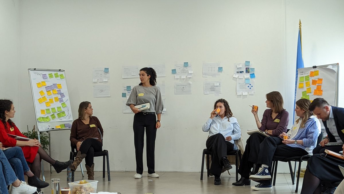 UNDP_Kosovo's tweet image. Exciting discussions &amp;amp; reflections over the last days of intensive #sensemaking.🔎The 4th iteration has been exploring the 1-year process &amp;amp; generating impactful insights to guide us in moving towards portfolio approach for #SystemTransformation.
