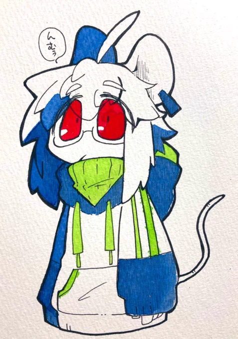 ちょっと前の(アナログ万年筆インク編) #今月描いた絵を晒そう 