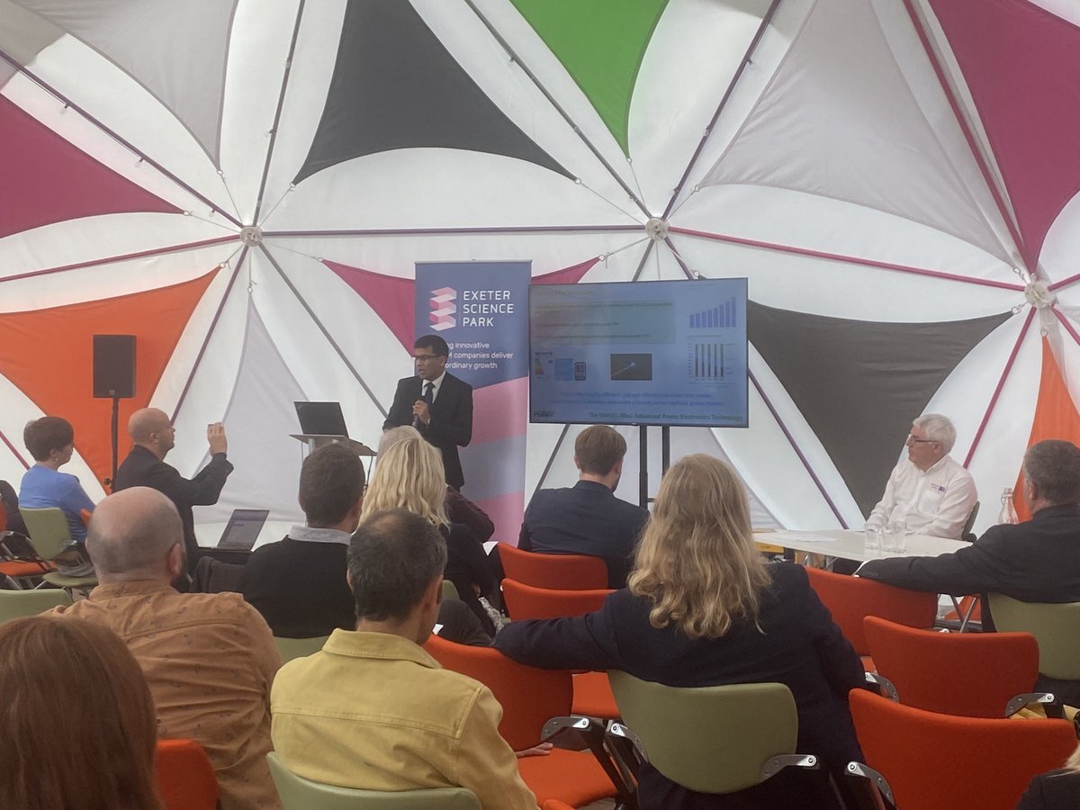 ExeterSciencePk's tweet photo. #ExeterNetZero’s next talk is on Advanced Power Electronic Technology with Dr Zaki Ahmed from @pulsiv_uk.
#DidYouKnow that about a third of energy generated is never even used? Streamlining these processes must be done in order to achieve our #NetZero and sustainability goals. https://t.co/UQrwyKaMJ7