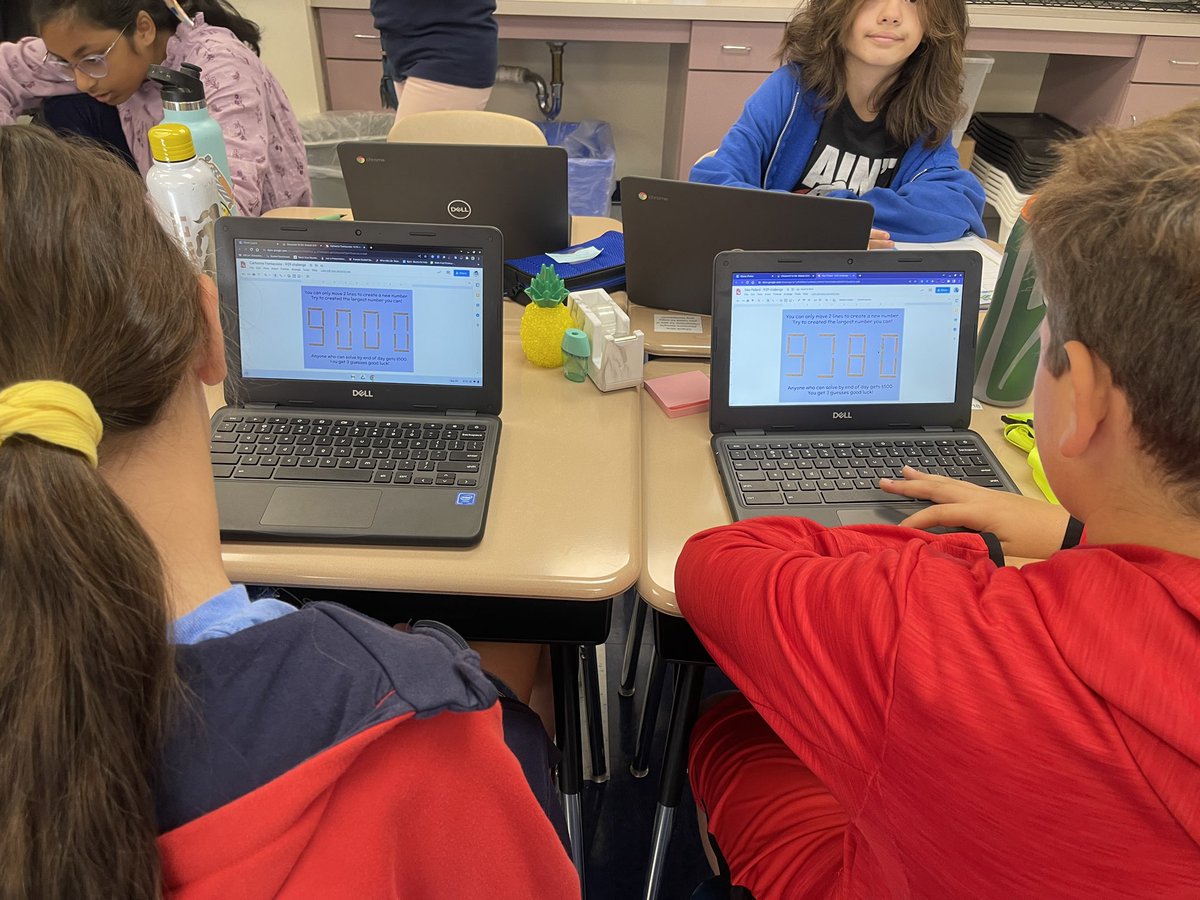 Thanks <a href="/JeffProbst/">Jeff Probst</a> and <a href="/survivorcbs/">SURVIVOR</a> for the great math challenge this morning inspired by the premier of #Survivor43  ! These fifth graders are racking their brains trying to solve this challenge! #DonovanStrong #LDSTheBestIsYetToCome #FTS4RKids <a href="/DonovanSchool/">Laura Donovan School</a> <a href="/FTSSchools/">FTS Schools</a>