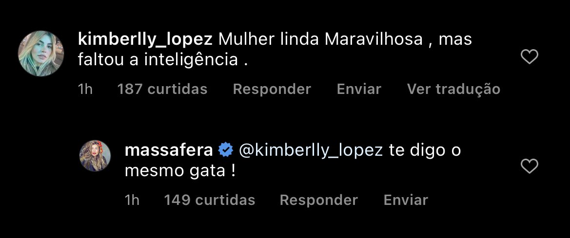 whomath's tweet photo. simplesmente grazi massafera sem muita paciência com bolsominion depois que declarou voto em lula https://t.co/crpJYqSxPZ
