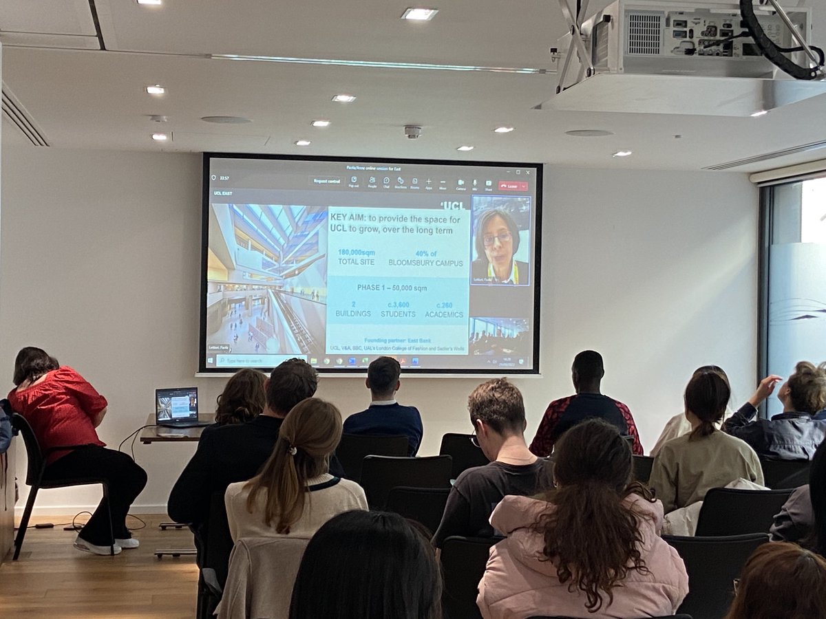 Exciting to be part of UCL East launch 11 acres on QEOP to share ⁦<a href="/UCLEnterprise/">UCL Innovation & Enterprise</a>⁩ opportunities for students #entrepreneurship #innovation #startups