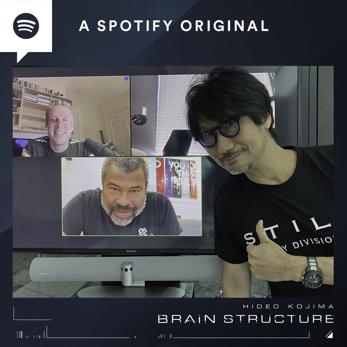 Hideo Kojima presents Brain Structure
A special guest for the next episode is the American film director, Jordan Peele!!!!
Interview with him, and talked about his movie NOPE, and it was all creator talks.
Available both in Japanese and English.

open.spotify.com/episode/6zFlgJ…