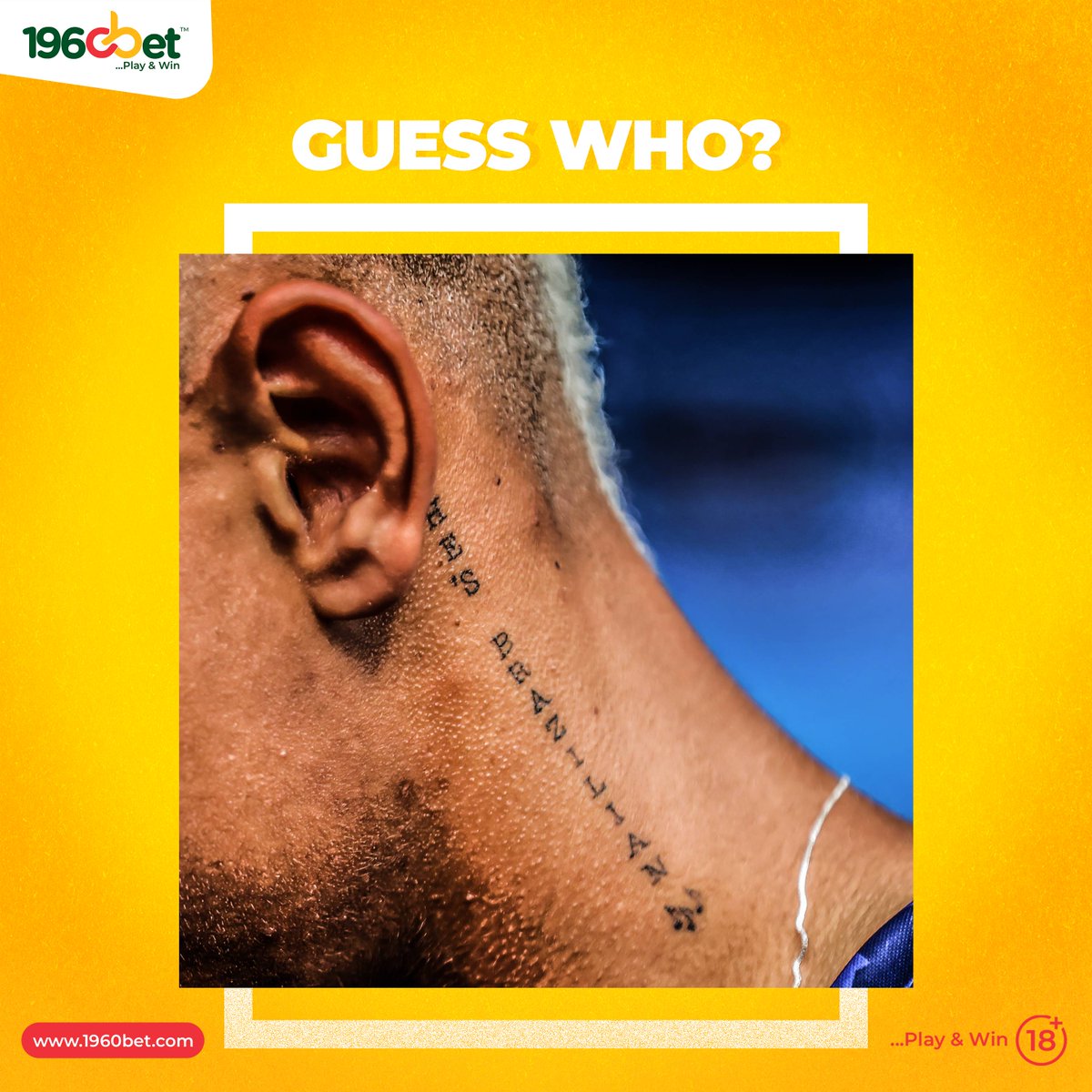1960BetSupport's tweet photo. Let's play guys.!! 😁😁🕺.

Guess the player?

#sportsquiz #quiz #quizinstagram #quiztime #dailyquiz #sports #quizzing #footballquiz #1960bet #football #basketball https://t.co/FWtK0g68OS