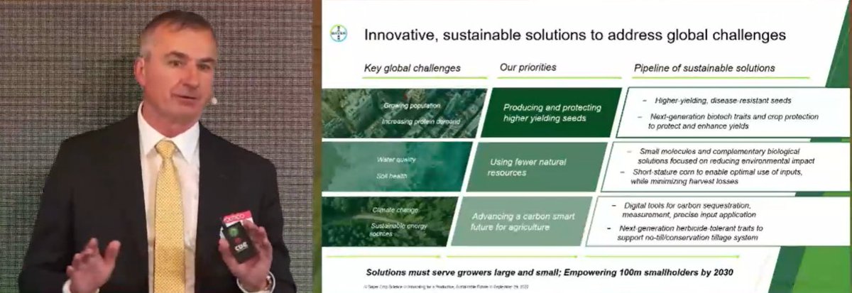 CropLife Europe (@croplifeeu) on Twitter photo Fascinating presentation by <a href="/bobsreiter/">Bob Reiter</a> describing <a href="/Bayer4Crops/">Bayer | Crop Science</a> commitment to finding innovative solutions to support farmers be productive, and both economically and environmentally sustainable.
#PoliticoAgriFood Fascinating presentation by <a href="/bobsreiter/">Bob Reiter</a> describing <a href="/Bayer4Crops/">Bayer | Crop Science</a> commitment to finding innovative solutions to support farmers be productive, and both economically and environmentally sustainable.
#PoliticoAgriFood