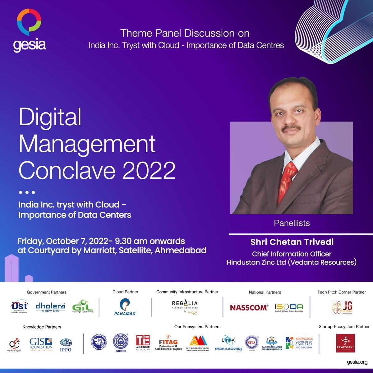GESIAORG's tweet photo. Mining Industry ushering Digital Transformation using futuristic technology - Knowledge sharing by Shri Chetan Trivedi, Chief Information Officer. Hindustan Zinc Ltd. at GESIA DMC 22
Register now
https://t.co/ivic5frYi2
.
#gesia #digitalmanagementconclave #datacenter #ICT https://t.co/zNITe5H70Z