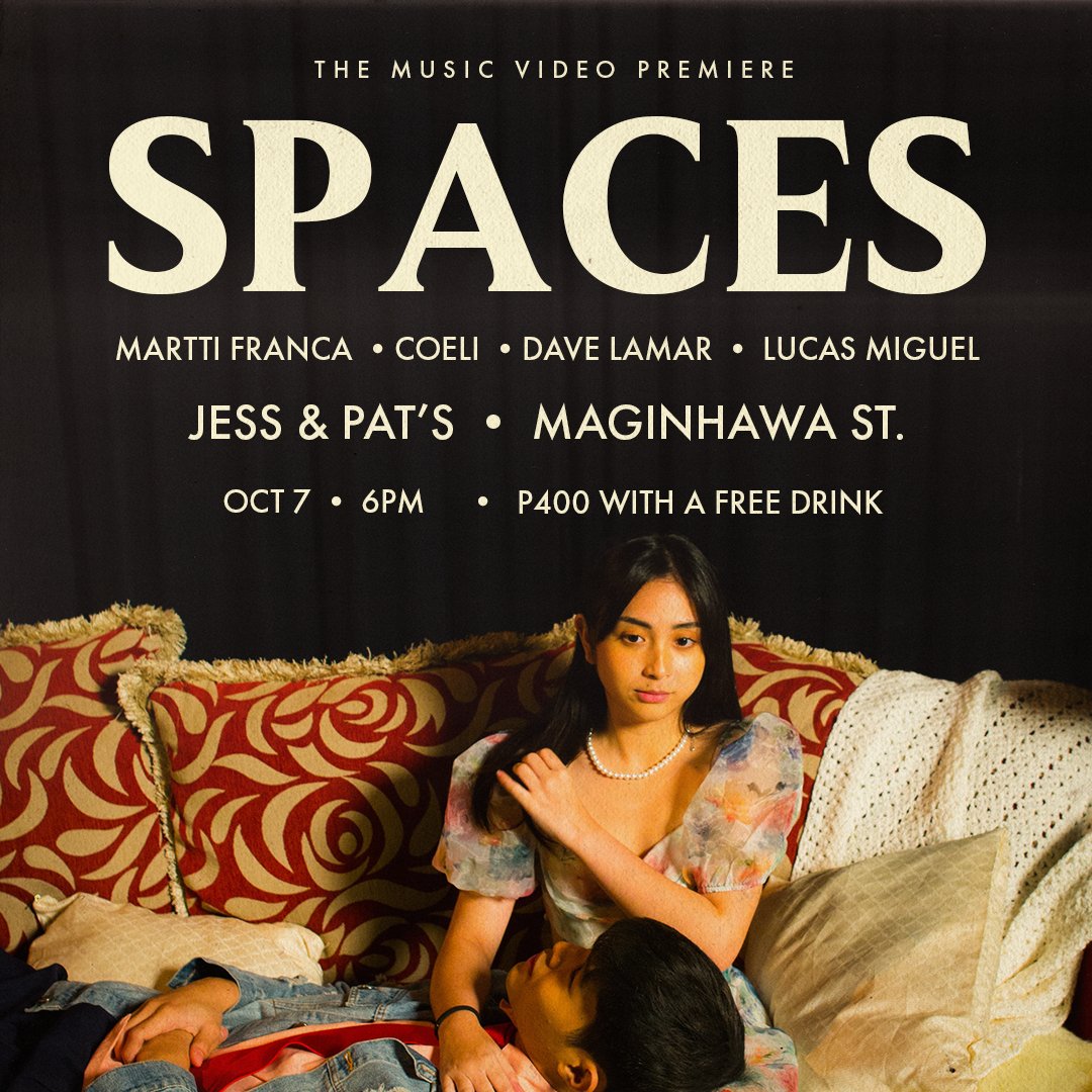 MarttiFranca's tweet photo. HEHEHE HERE WE GOOOO!!!! SEE U NEXT WEEK!
Spaces Music Video Premiere 
Oct 7, show starts 6pm
Featuring @coelimusic_, Dave Lamar, and @JUSTLUCAS__ 

Tickets: https://t.co/TRqKs6GmZD https://t.co/oNXARkj9Yc