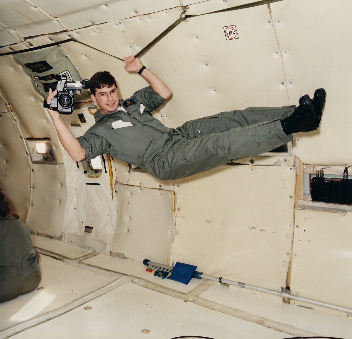 aparrisx's tweet photo. Back when I worked at NASA-JSC I flew on the "Vomit Comet". Well, it's time to "Fly" again! I am beyond excited to announce I will be flying on Oct. 23rd out of KSC! Can't wait to share my experience with everyone! @theinspired24 @GoZeroG #theinspired24 #gforceone #zerogravity https://t.co/MYxu0A41D8