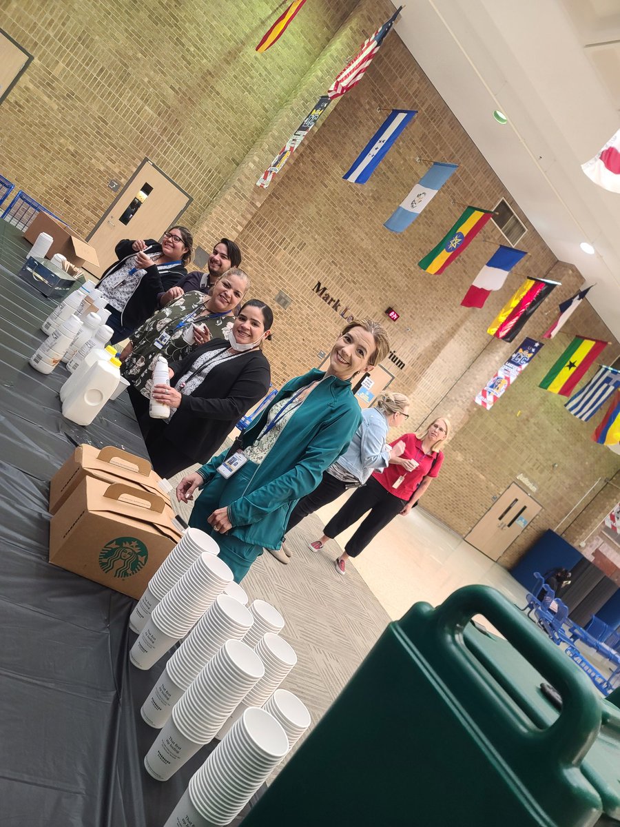 Happy National Coffee Day!!!  <a href="/LCHS_Patriots/">Lakeview Centennial Patriots 🎓</a> 💙💛Thank you <a href="/Starbucks/">Starbucks</a> 💙💛#WeAreLC