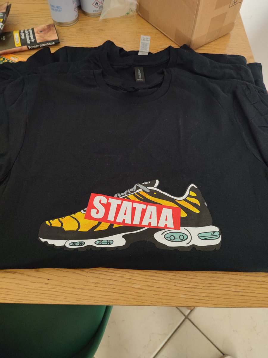 ABC_TN_NFT's tweet photo. Arrivage des tee-shirts 👕 https://t.co/v3RSSINYks