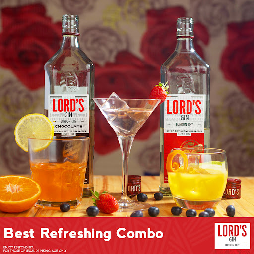Lord’s gin and Orange, the best refreshing combo. No matter how you mix it you get that refreshing and satisfying taste

#LordsGin
#LordsCocktail  
#LordsLifestyle
