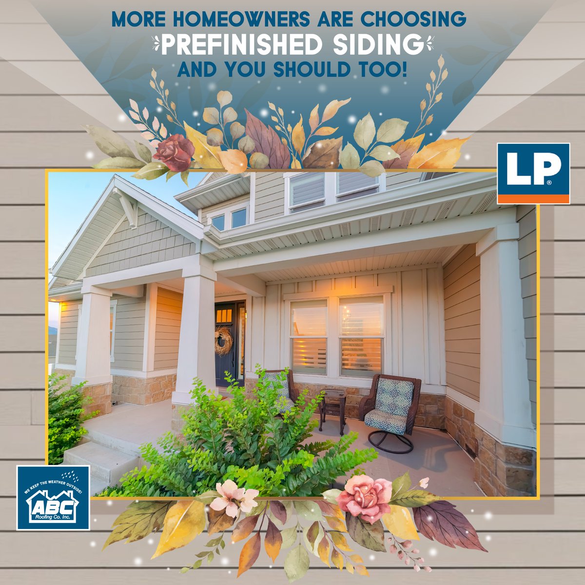 ABC_Roofing's tweet photo. Using prefinished siding has advantages like project efficiency, time/labor savings and a cleaner jobsite to aesthetic benefits like color consistency and durability.

Check out this blog to see why you should opt for prefinished siding:
https://t.co/TSYDPHEilB https://t.co/42Gighg1Ub