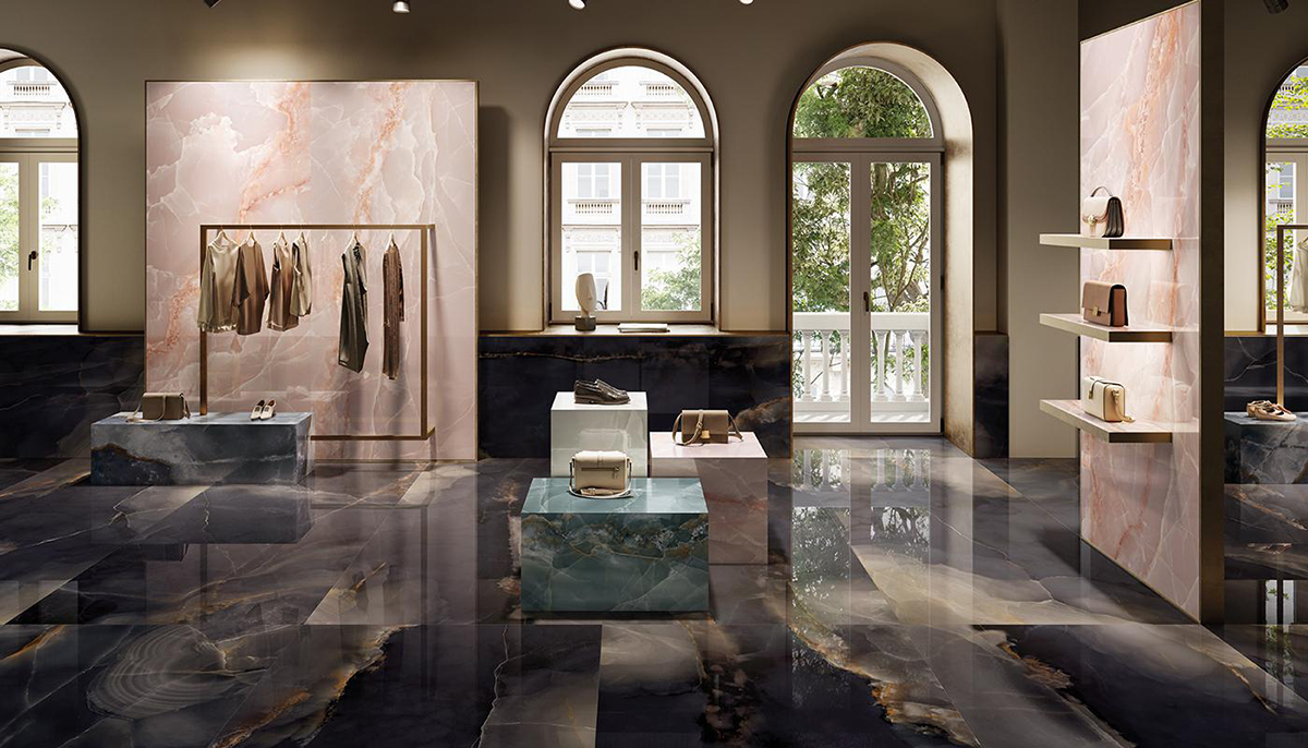 exacttile's tweet photo. Onyx is the center of the new Tele di Marmo Large Format Onyx Collection.
Perfect for both Residential &amp; Commercial applications, this ceramic collection is available in an array of sizes and 5 gorgeous stones to choose from.

#new #ceramic #tile #tiledesign #tileinstallation https://t.co/7GTLdnqEi6