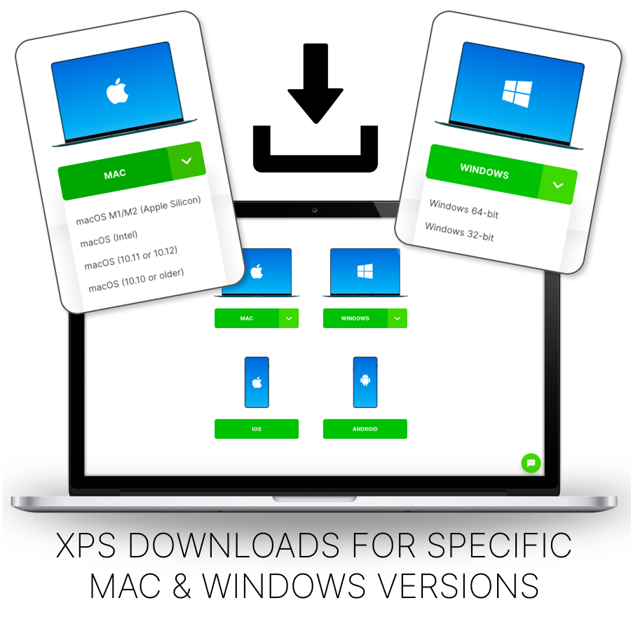 xpsnetwork's tweet photo. 💻 | After BETA testing of the M1/M2 Apple Sillicon version of #XPSDesktop, we made the full version available in our #XPSDownload Section along with macOS (Intel) and older macOS versions. Windows users can now choose between downloading a 64-bit or 32-bit #XPSDesktop App ⏬ https://t.co/ynSao6kI0O
