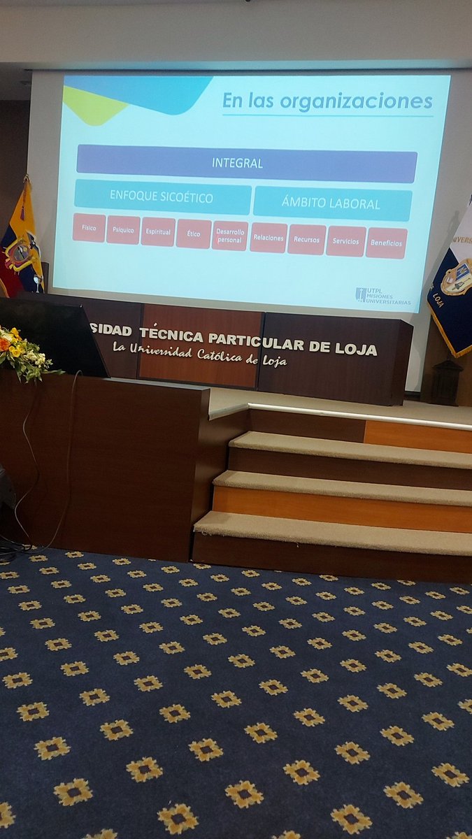 Jornadas de Reflexión Humanística #UTPL, para tener Bienestar primero hay que Estar.