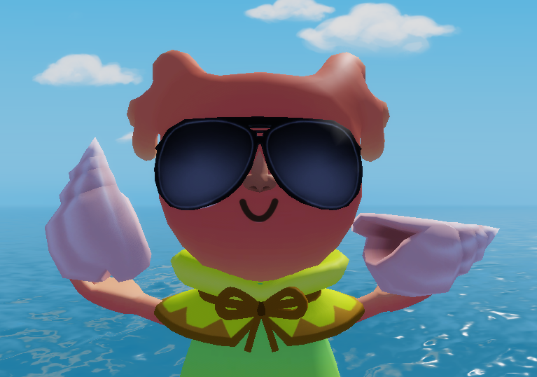 she smells sea shells by the seashore

some would say we've gone too far with this nose update

#BreezyBay #RobloxDev