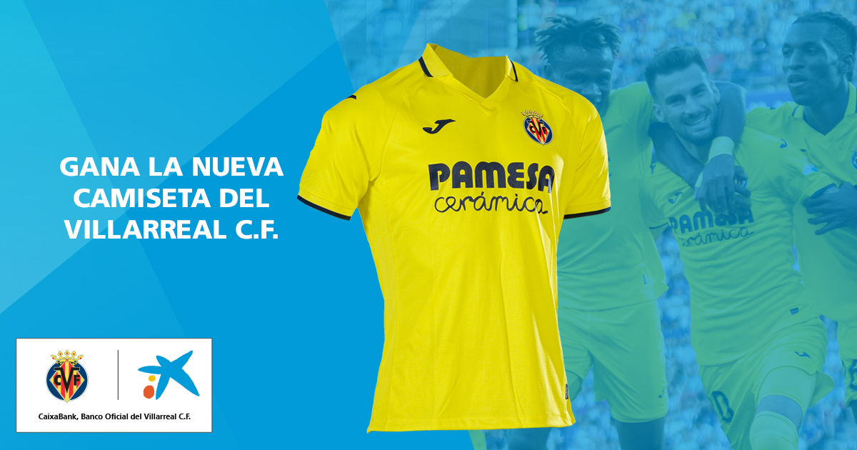 sonrojo Chirrido Fantástico Villarreal CF on Twitter: "¿Quieres vestir los colores del Submarino con la  camiseta de la temporada 22/23 👕? Si eres cliente de @caixabank participa  antes del 9 de octubre y gana la