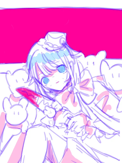 #今月描いた絵を晒そう キチガイレベルで忙しかった 