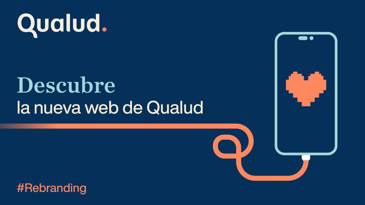 Qualud_Health's tweet photo. 🚀 ¡Ahora sí! Anunciamos un gran lanzamiento.

La semana pasada lanzamos el rebranding de #Qualud y hoy estrenamos nueva web: 🔗 https://t.co/MjCIcNxEmp 

Dentro 🧶🧵 https://t.co/c8au2mPeBc