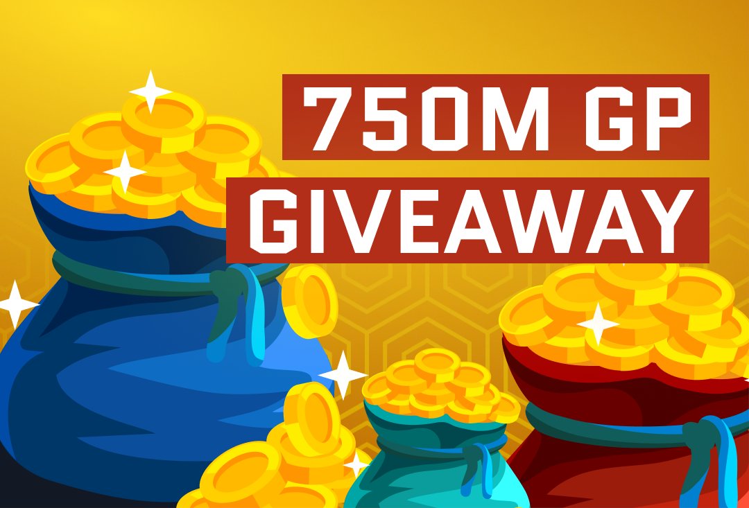 runestake's tweet image. 750M GP OSRS GIVEAWAY💸 The rules are simple:
· follow @runestakecom
· like and retweet this tweet
· comment your fav osrs skill

3 winners will be randomly selected on Oct 4th and will receive 250M each paid in Runestake tokens😎