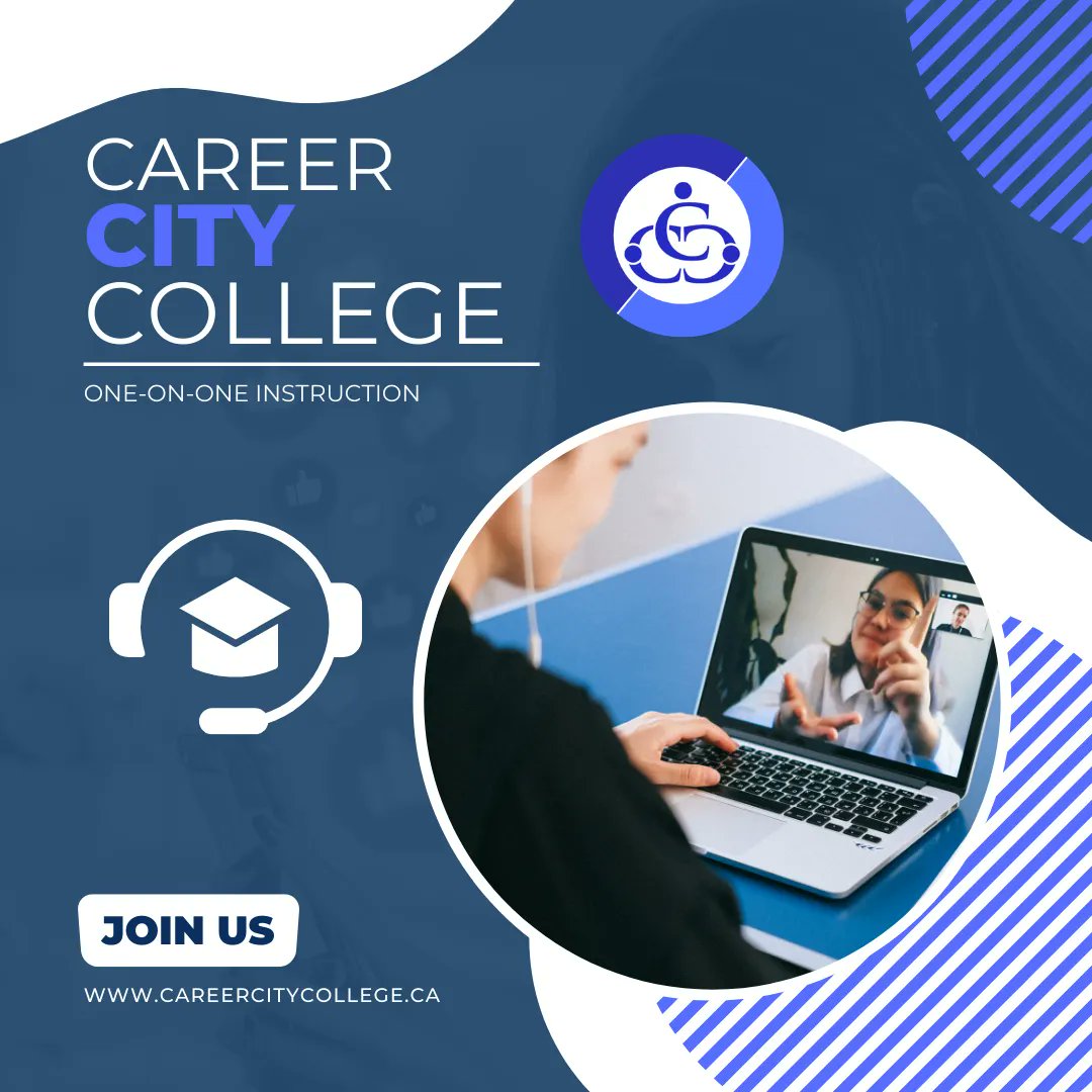 StartWithCCC's tweet photo. One-on-One Instruction - Our classes offer one-on-one instructor to student training, unlike large-classroom, lecture-based instruction! Contact us - Apply Now https://t.co/hZX8eULcqK