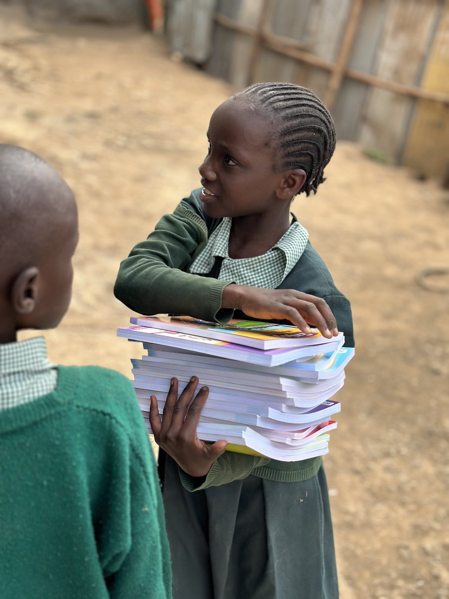 lalhschke's tweet photo. One milestone,DONE ! 🥳 Grade 4,3 and PP1 now have access to textbooks  which is a huge achievement for the #wezeshamaktaba initiative which aims to equip all grades at @beckyschoolcenter with CBC textbooks and storybooks .Asante sana #rafikizaLalhschke https://t.co/9SVzezyNEy