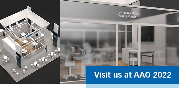 HS_Simulation's tweet image. Visit us at #aao2022 and experience a genuine educational lab setup - equipped with #Eyesi simulators and wet lab working stations featuring Haag-Streit Hi-R NEO 900 microscopes. Booth #4362! @hs_usa
#ophthalmology #ophthalmologist #MedicalSimulation #VRtraining #haagstreit