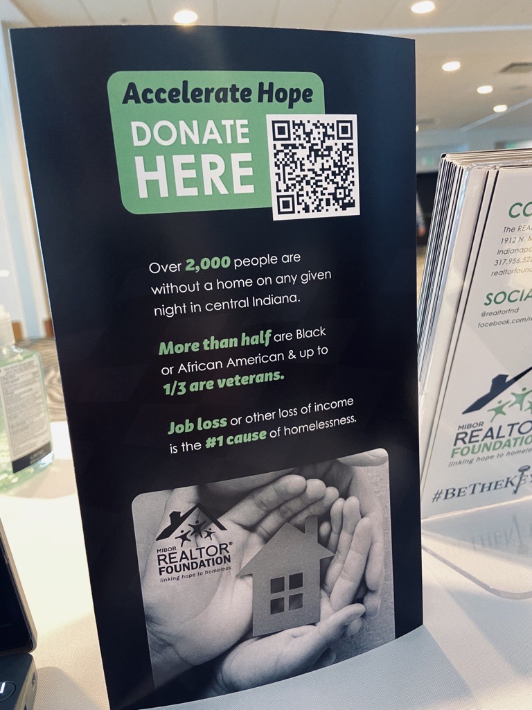 Proud to share our story at #CMLS2022. Make a donation to support our mission of linking hope to homelessness at realtorfoundation.org!