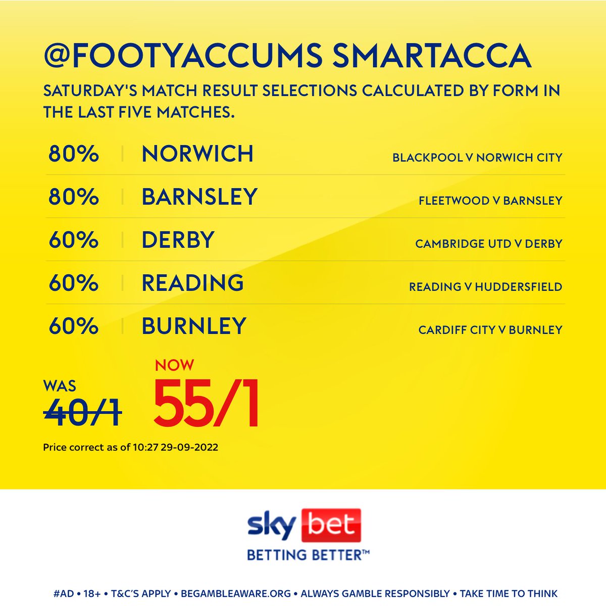 Footy Accumulators tweet media