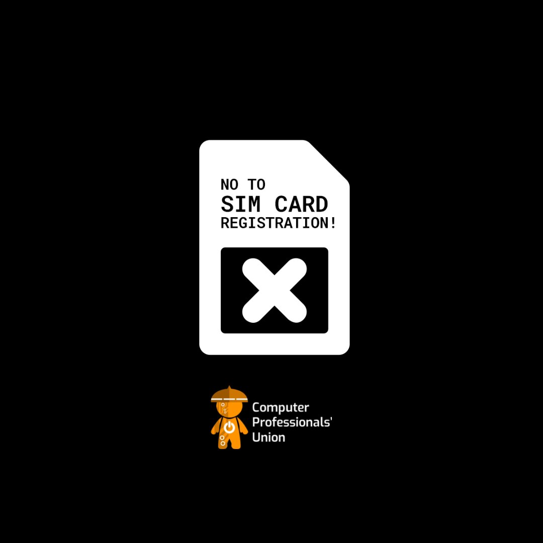 cpu_ph's tweet photo. SIM Card Registration: hindi sagot sa text scams
Muli na namang iniraratsada ang SIM Card Registration. Sa tabing ng pagpigil di umano sa lumalalang kaso ng text scams kaya mabilis na itinulak ang panukalang batas sa Senado at Kongreso.
#BlockSIMCardReg https://t.co/XmYTeuU08p