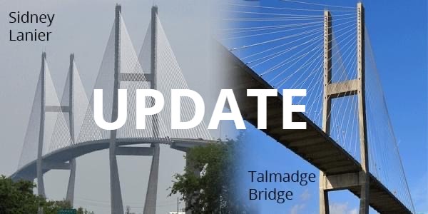 UPDATE: Talmadge Bridge to remain open; Closures for Sidney Lanier, Houlihan Bridges remain in place

Read More: bit.ly/3RlO2P4

<a href="/GDOTSW/">Ga Southwest DOT</a> @GDOTEastTraffic <a href="/GDOTNE/">Georgia DOT - Northeast Region</a> 
<a href="/WJCLNews/">WJCL News</a> <a href="/WTOC11/">wtoc11</a> <a href="/fox28columbus/">FOX 28 Columbus</a> <a href="/SavannahNow/">Savannah Now</a>