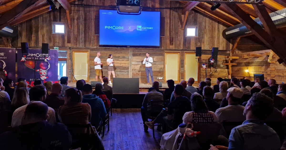 factory_dev_'s tweet image. We’ve just returned from the Pimcore Mountain Summit where we had a chance to meet the amazing Pimcore community, present Factory as the new Pimcore strategic Partner and showcase our new project.
Congrats to the Partner of the year @NETFORMIC and @pimcore for a fantastic summit!