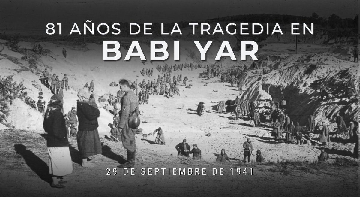mae_rusia's tweet photo. 💬#Zajárova: Hoy se cumplen 81 años desde las matanzas masivas de judíos perpetradas por los nazis en Babi Yar.

Ahora el neonazismo está ganando terreno en Ucrania. Sus adeptos buscan eliminar cualquier disidencia.

☝️ Rusia hará cualquier cosa para acabar con el neonazismo. https://t.co/j4xpOxcni5
