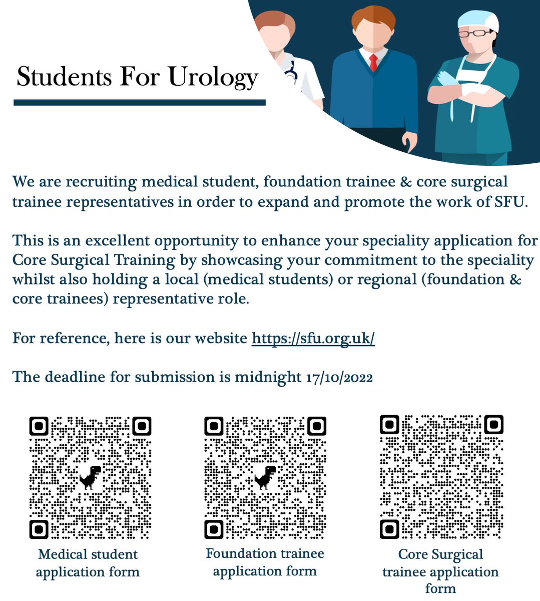 uk_SFU's tweet photo. We are recruiting! Scan the QR codes or check out our instagram story highlights for the links! https://t.co/slhkxqCM0f