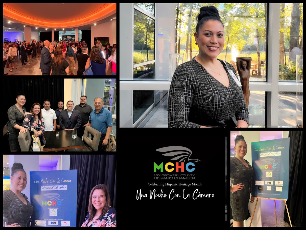 casanova716's tweet photo. Enjoyed visiting with colleagues and making new connections with the Montgomery County Hispanic Chamber in celebration of Hispanic Heritage Month. Una Noche con la Cámara- A Night with the Chamber https://t.co/PlRgl1oVbK