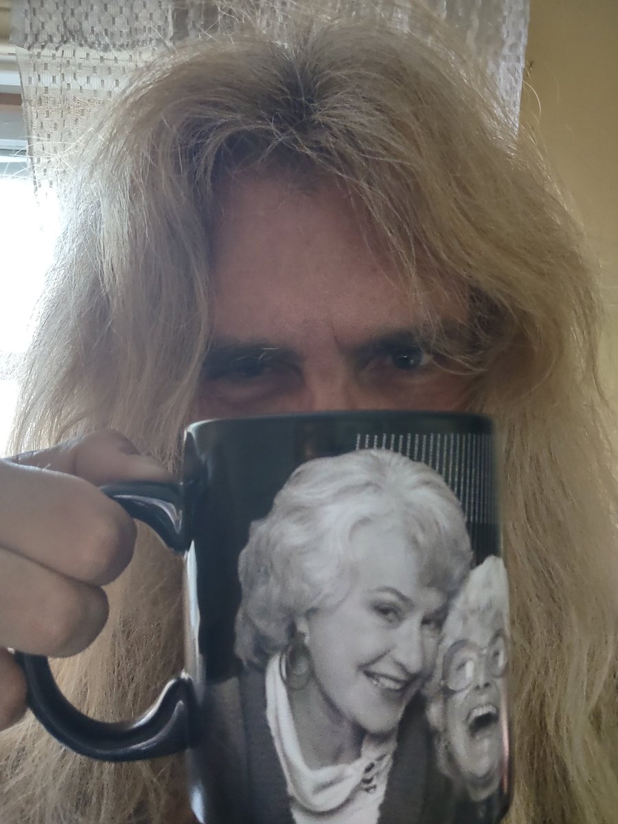 DJTommyRocks's tweet photo. Heyyy, today is "#HappyNationalCoffeeDay" ... now this is certainly one holiday I'll highly endorse---so c'mon &amp; celebrate by drinking an extra mug(or 3, like me)!
☕😉☕
#NationalCoffeeDay
#Coffee #CupOfJava #CupOfJoe #CoffeeIsAHugInAMug
#GoldenGirlsCoffeeMug
#MorningMotivation https://t.co/NhdwYNThRD