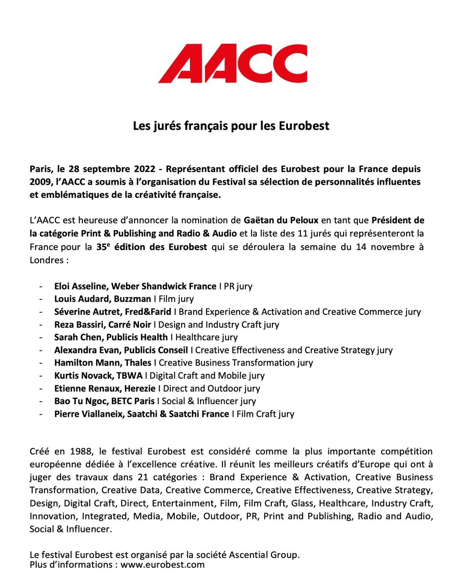 la Réclame tweet media