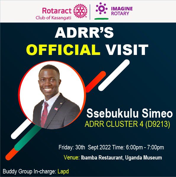 Rct_Kasangati's tweet photo. Please do join us tommorrow as we have our first ADRR official Visit. https://t.co/N0mIUFr3QS