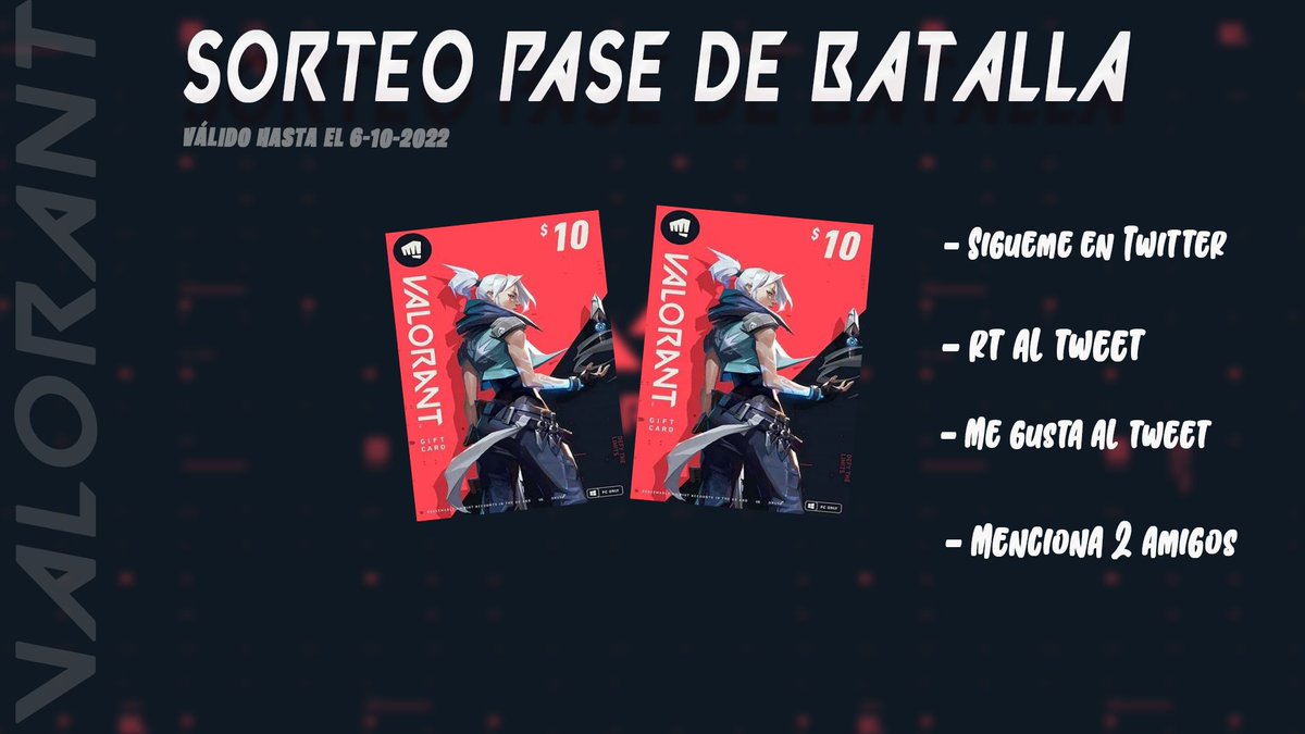 SrtaMoore_'s tweet photo. ✨SORTEO 1 PASE DE BATALLA ✨
Lo prometido es deuda y aquí está, los requisitos para participar son :

- Sígueme en Twitter
- RT al tweet
- FAV al tweet 
- Menciona a 2 amigos 

🍀¡suerte a todos! 
Tenéis hasta el día 6 de octubre https://t.co/GlRDRhcQIQ