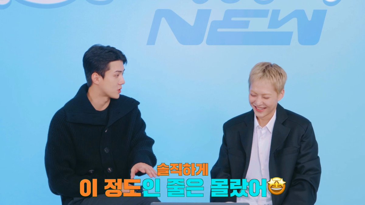exosexiu's tweet photo. #세슈 #SEXIU #フンシウ
'Brand New’ MV Reaction 세슈
https://t.co/mucEnw6mlP
💙🧡🐥🧡💙🐱🧡💙
세슈 아니 이게 꿈이야 생시야? (볼꼬집) 😇
그래 제발 같이해! 뭐든 다 같이해! 😍
https://t.co/CeqYeAuDBN https://t.co/SvtFmDqHEI